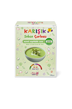 AşçıAnne Karışık Sebze Çorbası - 6 + Ay