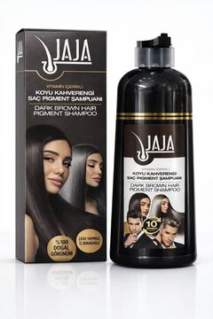 Jaja Beyaz Kapatıcı Şampuan Boya Koyu Kahve 300 ML (Eski Ambalaj)