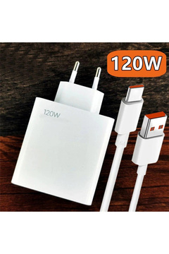 Orjinal Note 13 Pro Plus 13t Pro 120W Turbo Şarj Cihazı Aleti 120W 6A Kablo MDY-13S-EE