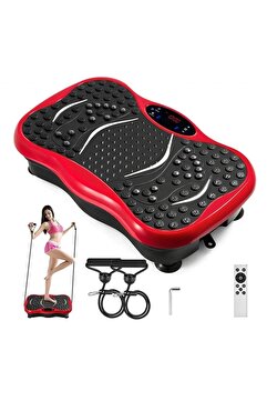 Genel Markalar Kumandalı Vibrofitto Titreşimli Egzersiz Fitness Kondisyon Masaj Spor Aleti 50 cm