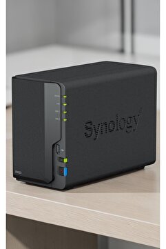 SYNOLOGY ac6 Ds223 2 Yuvalı 2x18Tb'a kadar, 2gb ddr4 ram,2,5 ve 3,5 hhd Uyumlu, Nas Depolama Ünitesi(disksiz)