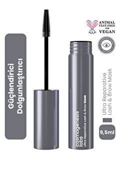 Cosmogenesis Labs Kaş Kirpik Maskesi 9.5ml - Su Bazlı Parlatıcı Nemlendirici Onarıcı Vegan (%1 KERATİN – BİOTİN)