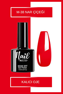 Nail Master M38 Kalıcı Oje 7,3ml Nar Çiçeği