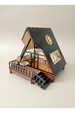 Demo Tasarım Kendin Yap Maket Ev (Bungalov)