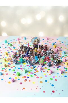 twiggel 5’li Sürpriz Küre Oyuncak Seti | Koleksiyonluk Figürler - Karışık Hareketli Hayvan Figürler