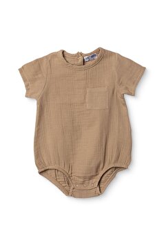 ebebek Hello Baby HelloBaby Erkek Bebek Body Çıtçıtlı Bisiklet Yaka Kısa Kol