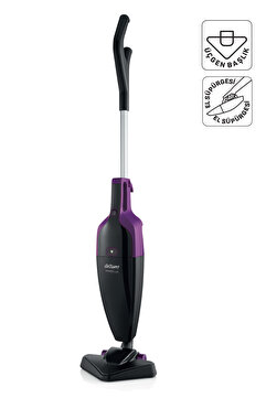 Arzum AR4075 Pronto Lux 2‘si 1 Arada Dikey Elektrikli Süpürge 800W, 1,5 L Toz Haznesi, Mürdüm