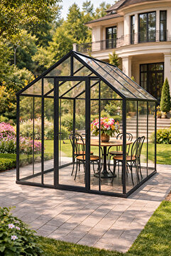 MODULBOX GARDEN GREENHOUSE, MODERN KIŞ BAHÇESİ, BAHÇE SERASI ( 228X232X230 )