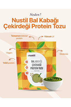 NUSTİL Balkabağı Çekirdeği Proteini Tozu 350g