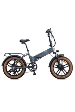 Kron Loop Discovery 20" Jant Fat Bike 7 Vites Hidrolik Fren Elektrikli Katlanır Bisiklet Nardo Gri