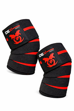 Dex Supports Knee Wraps Diz Sarma Bandı Powerlifting Halter 2'li