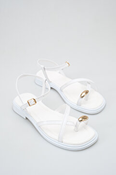 SH SİLVER MODA Kadın parmak arası sandalet
