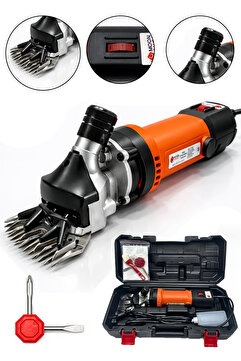 MOONSHOP Pro Alman Seri Metal Şanzuman Devir Ayarlı Profesyonel Koyun Kırpma Makinesi....