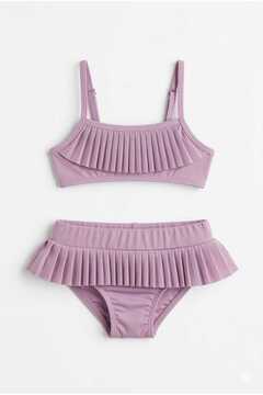 Beniizle Fırfırlı Kız Çocuk Bikini Takımı