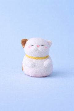 Keçev KeçeGo Kedi Keçe İğneleme Seti🐱, Yeni Başlayanlar İçin DIY Hobi Seti