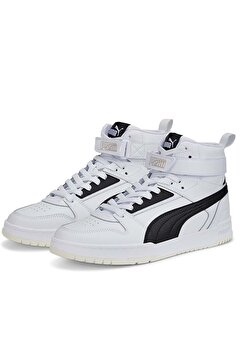 Puma 385839-01 Rbd Game Basketboll Erkek Spor Ayakkabı BEYAZ-SİYAH