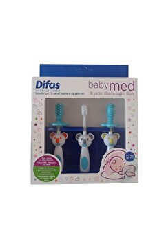 Difaş DIFAS BABY MED 3LU AGIZ BAKIM SETI MAVI