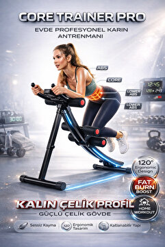 Havana R-MEK1 Lcd Ekranlı Egzersiz Aleti Mekik Fitness Aleti Kondisyon Alman Tasarım Kondisyon Karın Küreği