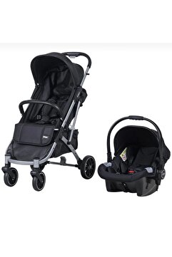 Prego 2030 Covi Plus Travel Sistem Bebek Arabası siyah