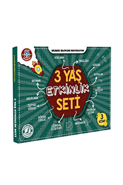 Çocuk Akademi Etkinlikler Kitabı 3 Yaş