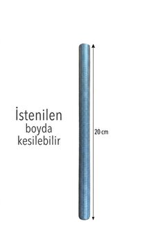 By çeliktürk Çini Vazo, Seramik Abajur Obje Tam Dişli Nipel Tij E14 ve E27 Duy Uyumlu 20 cm Ara Boru Parçası