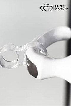 Triple Diamond Şeffaf Silikon Plastik Kapı Kolu Tutucu Tutacağı Durdurucu Pencere Tamponu Stoperi (5 Adet)