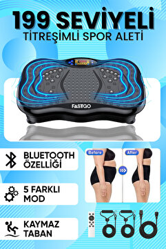FASTGO Titreşimli Egzersiz Aleti Tüm Vücut Egzersizi Kilo Kaybı için Egzersiz Makinası Ev Ofis Spor Aleti