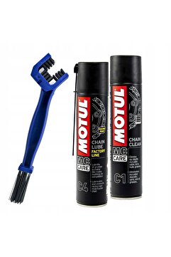 Motul C1, C4, Zincir Temizleme Fırçası Seti