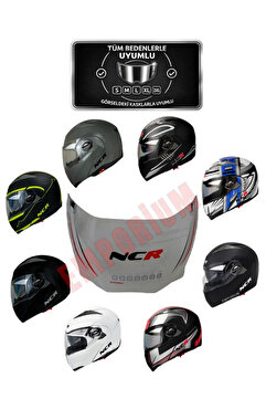 NCR Çene Açılır Kask Vizör Camı (MODEL 158)