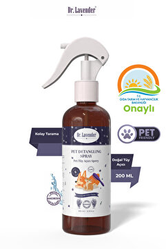 Dr.Lavender Lavantalı Pet Tüy Açıcı Kolay Taranma Ve Tüy Bakım Spreyi