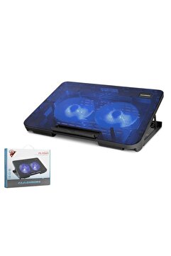 HADRON HDX4252 Alaska Serisi Laptop Soğutucu 2 Fanlı LED 13-15.6 İnç Siyah
