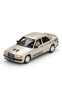 Genel Markalar Mini Gt 1/64 Mercedes-Benz 190 E 2.3-16 #11 Ayrton Senna 1984 Nürburgring Race Of Champions W/ Figur