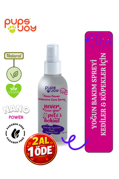 pupsjoy Nano Gümüş Evcil Hayvan Yara ve Cilt Bakım Spreyi – Kedi ve Köpek Hijyenik Bakım 150 ml