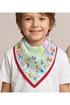 tuaipek 23 NİSAN ÇOCUK BAYRAMI TEMALI Bandana/Fular