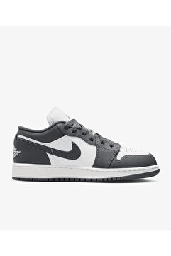 Nike Air Jordan 1 Low 'Iron Grey Summit White' Gs 553560-044 Sneaker Günlük Spor Ayakkabı