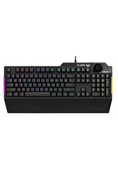 ASUS TUF GAMING K1 Kablolu USB Q Trk Siyah Gaming Klavye