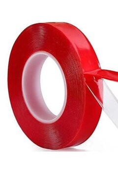 Genel Markalar Silikonlu Çift Taraflı Montaj Bandı 18mm X 2mt
