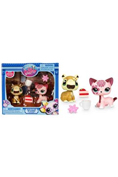 Littlest Pet Shop Minişler 2’li Figür Seti S4 - 269&amp;270 Kapibara Ve Shorthair Kedi