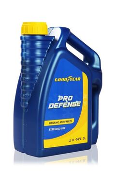 Goodyear Pro Defense Kırmızı Organik Antifriz -56°C 3 Lt