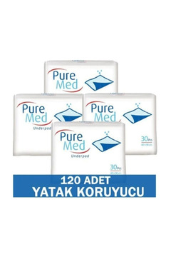 Puremed Serme Yatak Koruyucu 60x90 30'lu * 4 Paket