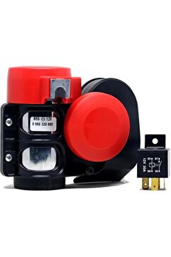 Bosch F1 Ferrari Korna Röle Ve Montaj Setli 115db 520/660hz 12v