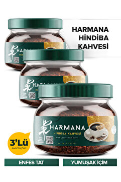 HARMANA 3 Adet Hindiba Kahvesi  3x 150 gr