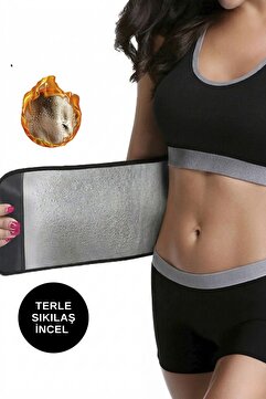 AnkaWood Termal Bel Korsesi Sauna Kemer Terletici Zayıflama Sıkılaş Göbek Eritici Bel Erkek Kadın