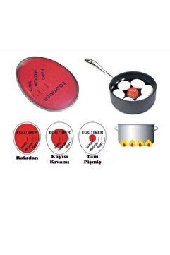 CİYESKA Pratik Egg Timer | Yumurta Haşlama Süresi Belirleyici Dublör Aparat