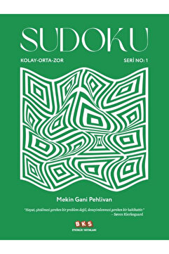 BKS ETKİNLİK YAYINLARI Cep Sudoku 1 / Mekin Gani Pehlivan / / 9786259321547