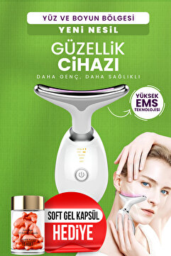 microskin Boyun Ve Yüz Kırşıklık Giderici (Gıdık,Sarkma,Kırışıklık) PRO Ems Güzellik Cihazı