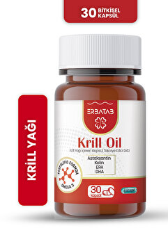 Erbatab Krill yağı Oil 500 mg 30 Kapsül