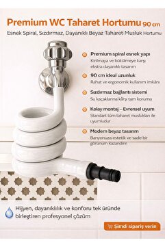 MAHİSER Wc Taharet Hortumu Wc Matik