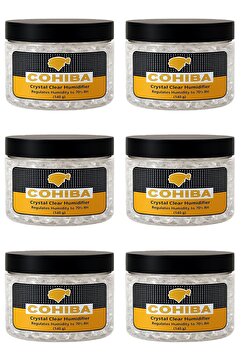 cohiba accessory 6 adet Cohiba Puro Kutusu için %70 Humidifier Jel Nemlendirici db38-6