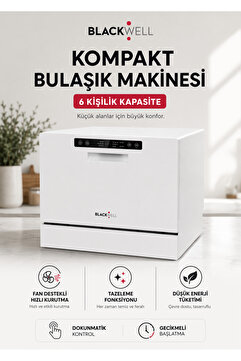Blackwell SET ÜSTÜ BULAŞIK MAKİNESİ 2 RENK SEÇENEĞİ